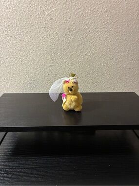 Vtg Dakin Bride Bear Plush Wedding
Bear 3"